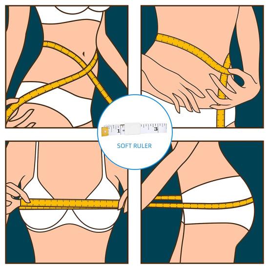 1 Set Nipple Measuring Ruler Double-sided Printing Soft Silicone Nipple Breast Pump Flange Ruler Home Use