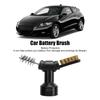 2PCS ABS Handle Battery Terminal Cleaner Hard/Soft Brush Car Battery Cleaning Tool  Auto Shop