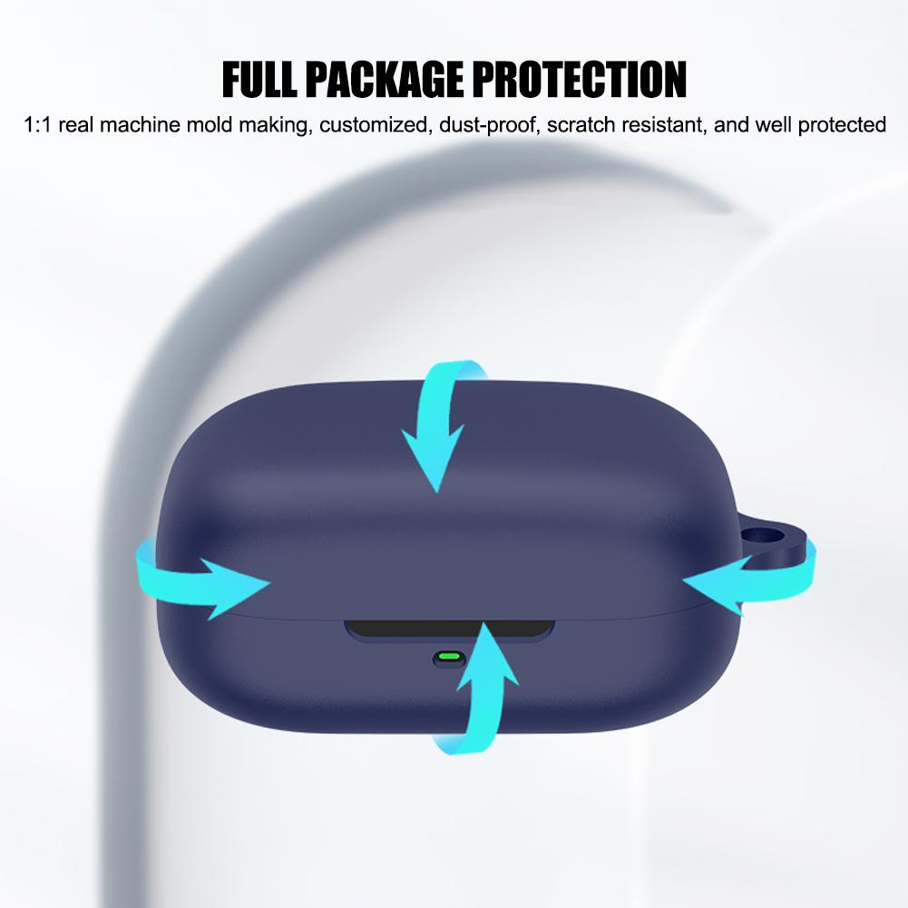 Earphone Silicone Case Cover For Buds Protective Skin Cases Accessories Shockproof Full Coverage Protection