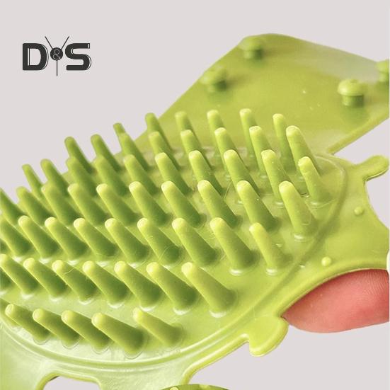 1/2Pcs Multifunctional Cat Self-Care Brush with Adjustable Strap Table Leg Mount Kitten Self Grooming Brush Soft Bristles Pet Scratcher Massage Comb