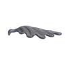 Sturdy Iron Waved Shaped Leaf Designs Door Stoppers Windproof Decorative Holders Accessory for Home Office Garage