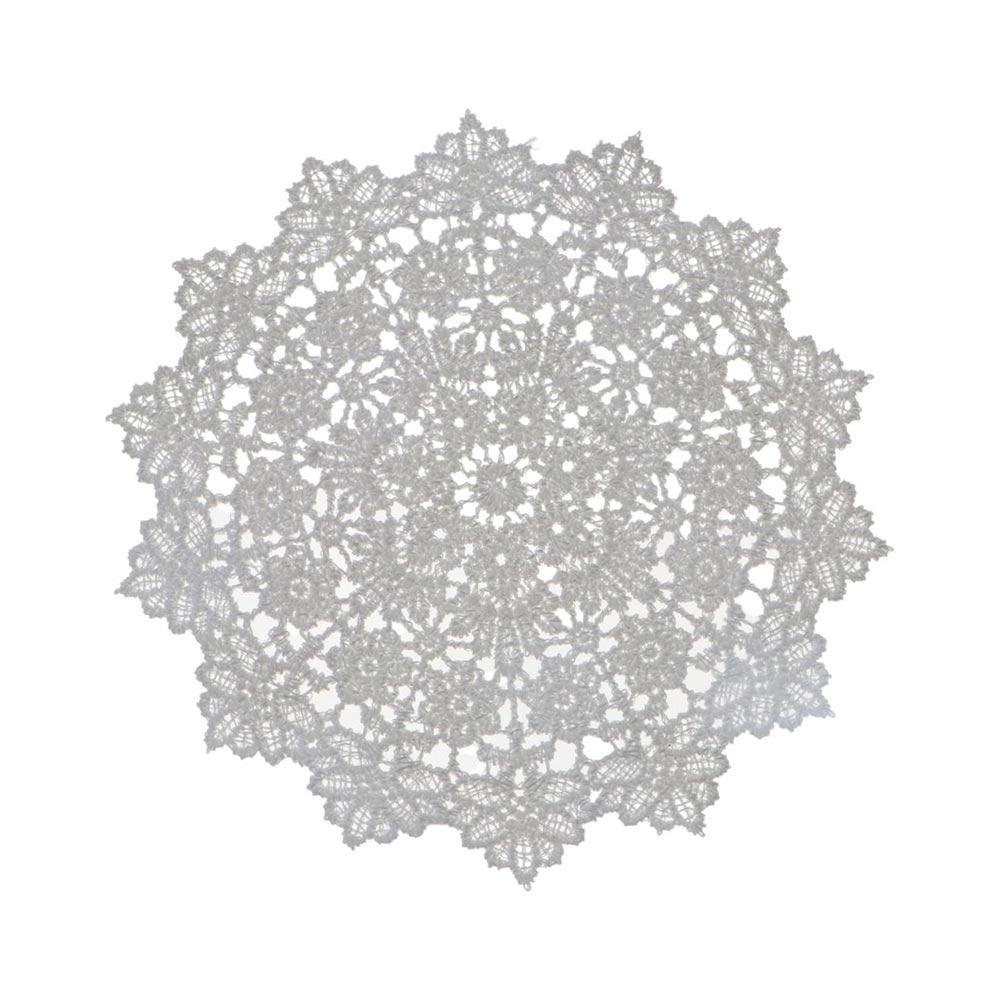 Delicate Hollow Cup Mat Table Decoration Embroidery Flower Lace Doily Coaster Placemat Pad