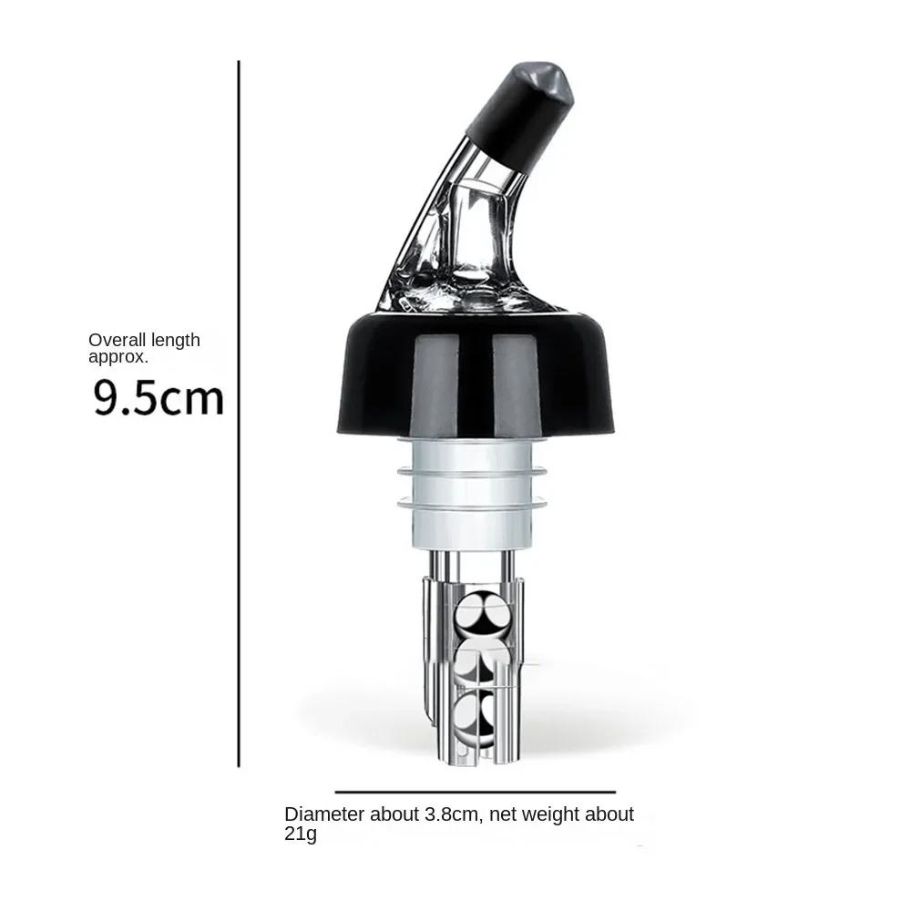 2025 Hot 1oz/45ml Liquor Pour Spout Automatic Measured Bottle Pourer Kitchen Tools Measure Pour Spout Cocktail Dispenser