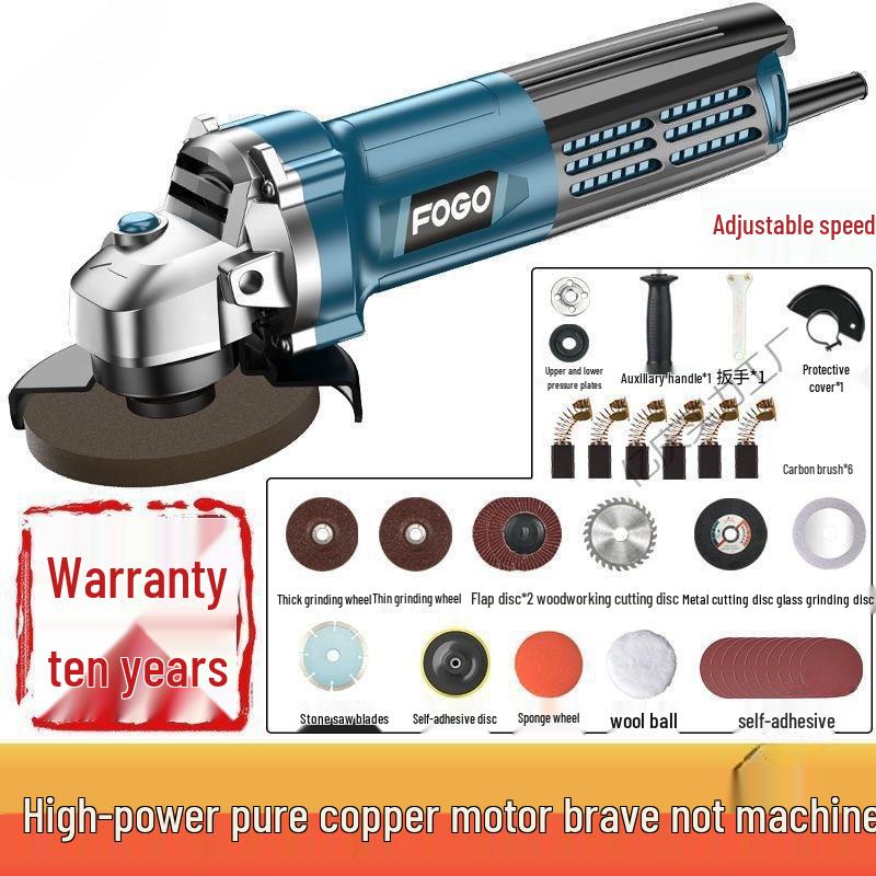 Gefu Angle Grinder: Multifunctional Hand Grinder & Polisher Machine for Home Use