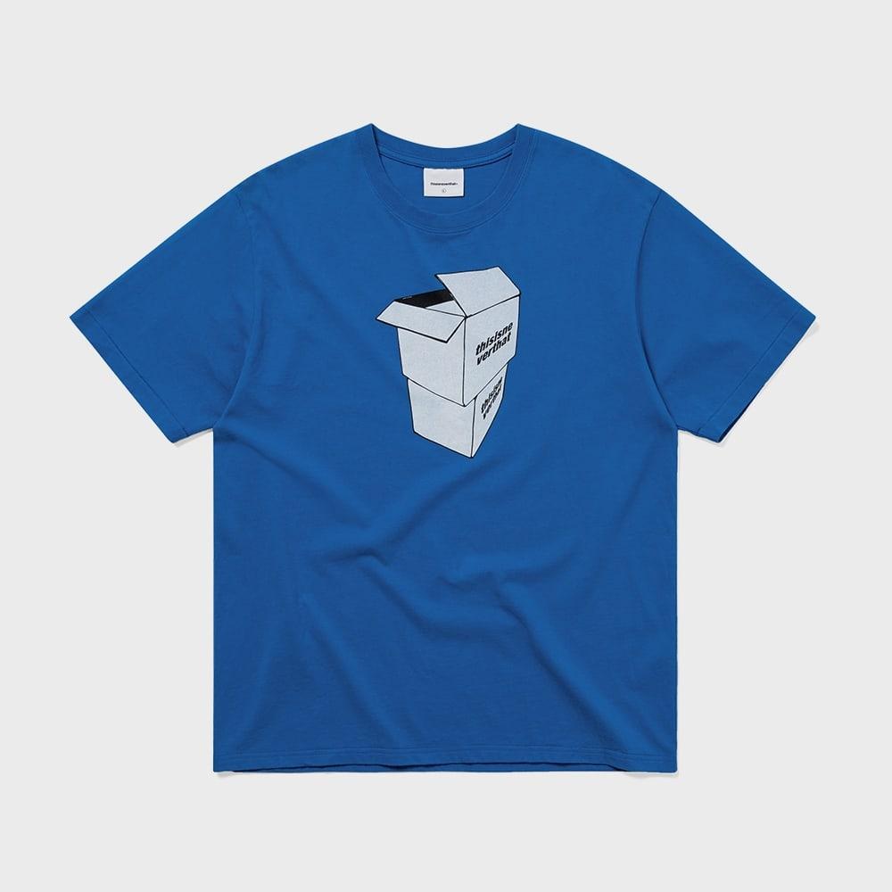 ThIs Is Never That 2 Parcels Tee Blue S