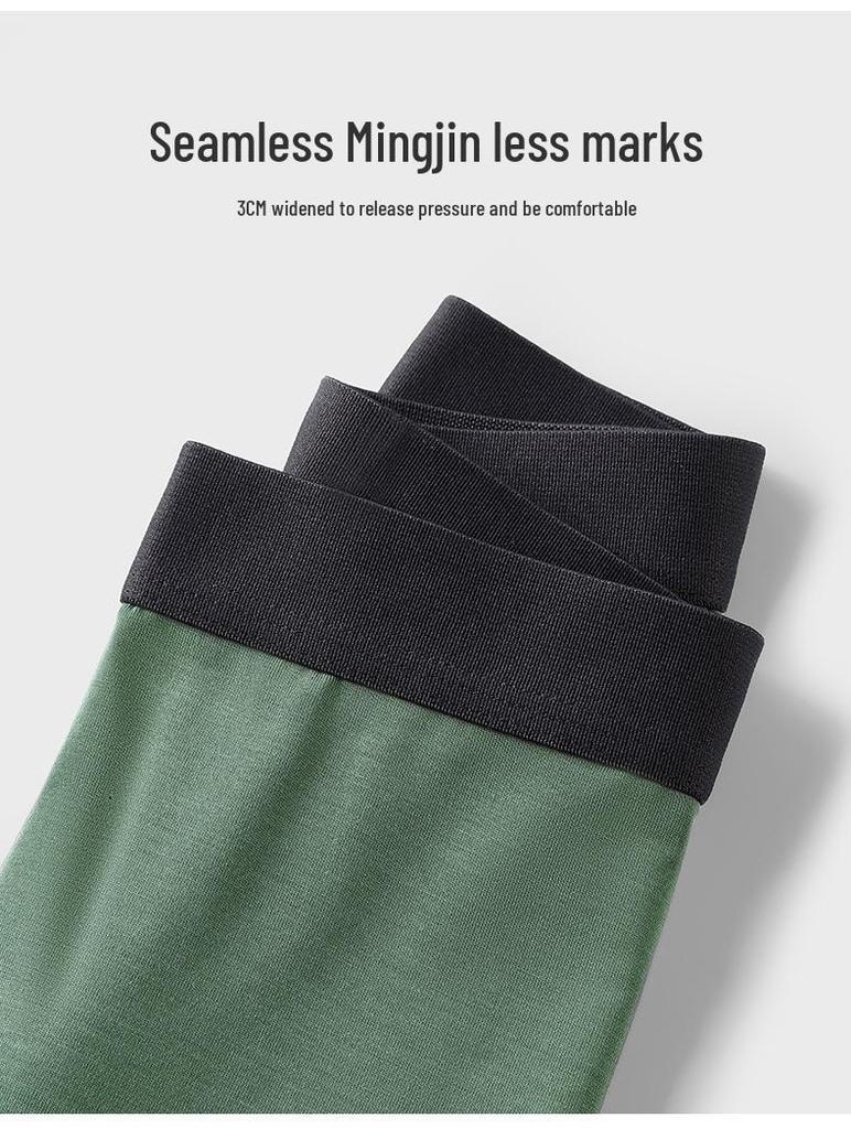 60s Style Men's Lenzing Modal Mid-Rise Antibacterial Breathable Boxer Briefs