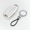 3/4/5 Buttons For Hyundai Encino Kona Solaris Azera Grandeur Elantra Santa I30 Ix35 Accent Fe Shell Fob Tpu Car Key Case Cover