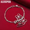 Bijoux de bracelet papillon en argent sterling 925