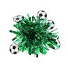 Flor de Pulso com Tema de Futebol Pulseira de Pom Pom de Líder de Torcida Flor de Dança Bola de Flores para Eventos de Futebol Dia do Jogo Lembrancinhas de Festa
