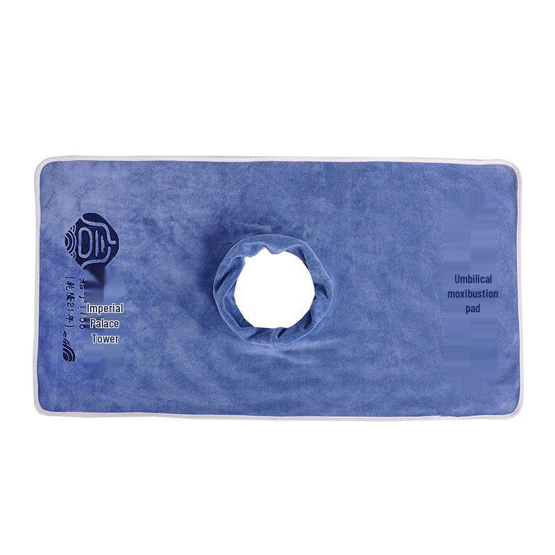 Beauty Salon Face-down Towel: Absorbent, Thick, Soft Bed Sheet with Face Hole.