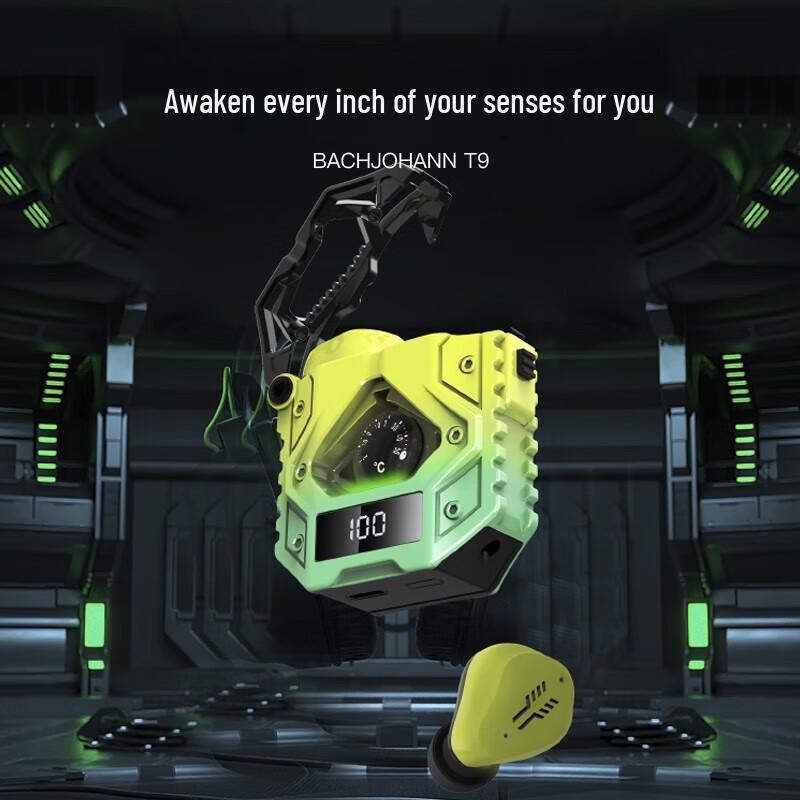 Bach John T9 True Wireless Noise-Cancelling Earbuds