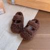 New Style Girls' Soft-soled Shoes, Children's Outerwear Style Beanie Shoes, Padded Cotton Baby Shoes