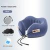 Memory Foam Neck Pillow Cervical Vertebra Travel Portable Noon Break Aircraft U Type Of Pillow Sleep Camping Pillow Carry Bag