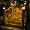 Solar Post Light Villa Column Lamp Fence Gate Pillar Head LED Lamp Waterproof Solar Outdoor Lights for Yard Patio Garden Decor