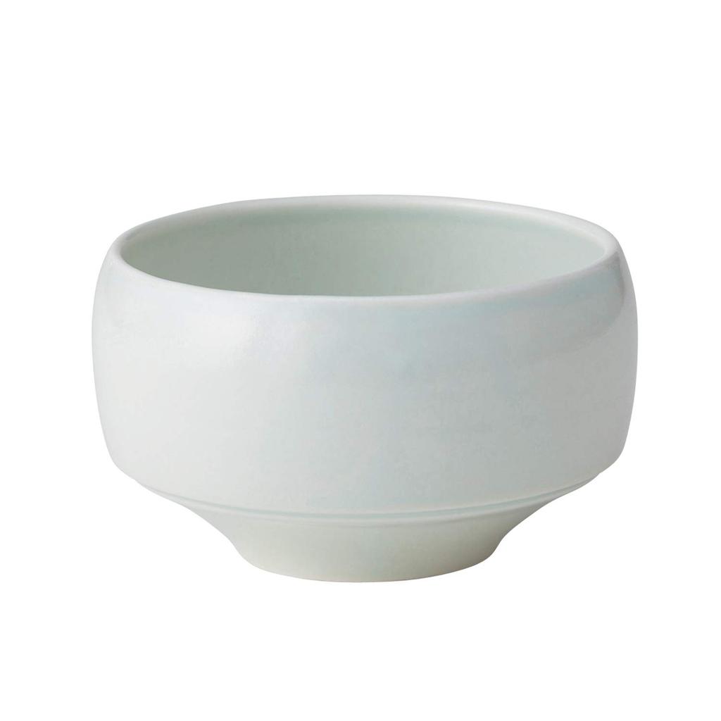 Hasami ware Matcha bowl "haku" in moon white, stylish and simple, dishwasher safe, made in Japan, 18167
