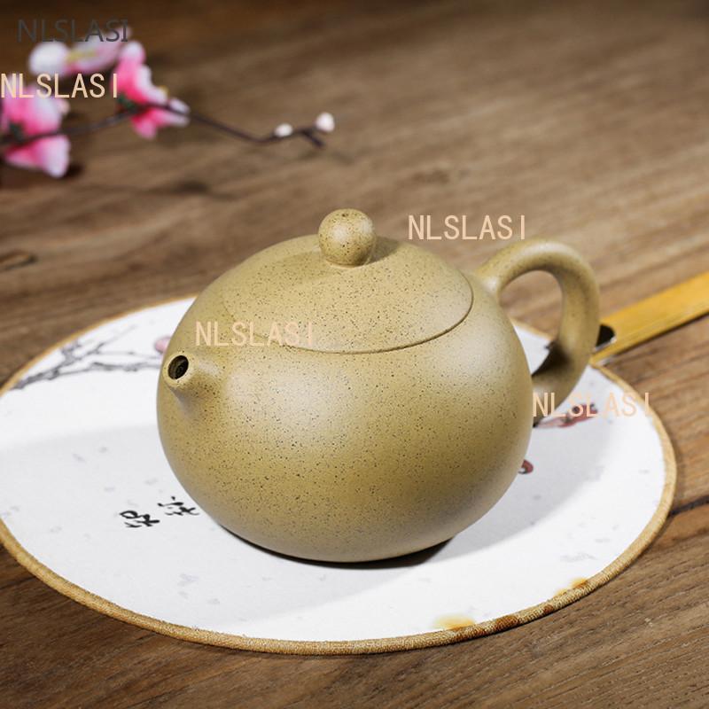 360ml Roher Erz Abschnitt Schlamm Xishi Kanne Yixing Lila Ton Teekanne Benutzerdefinierter Filter Schöne Teekanne Traditionelles Chinesisches Zisha Teegeschirr