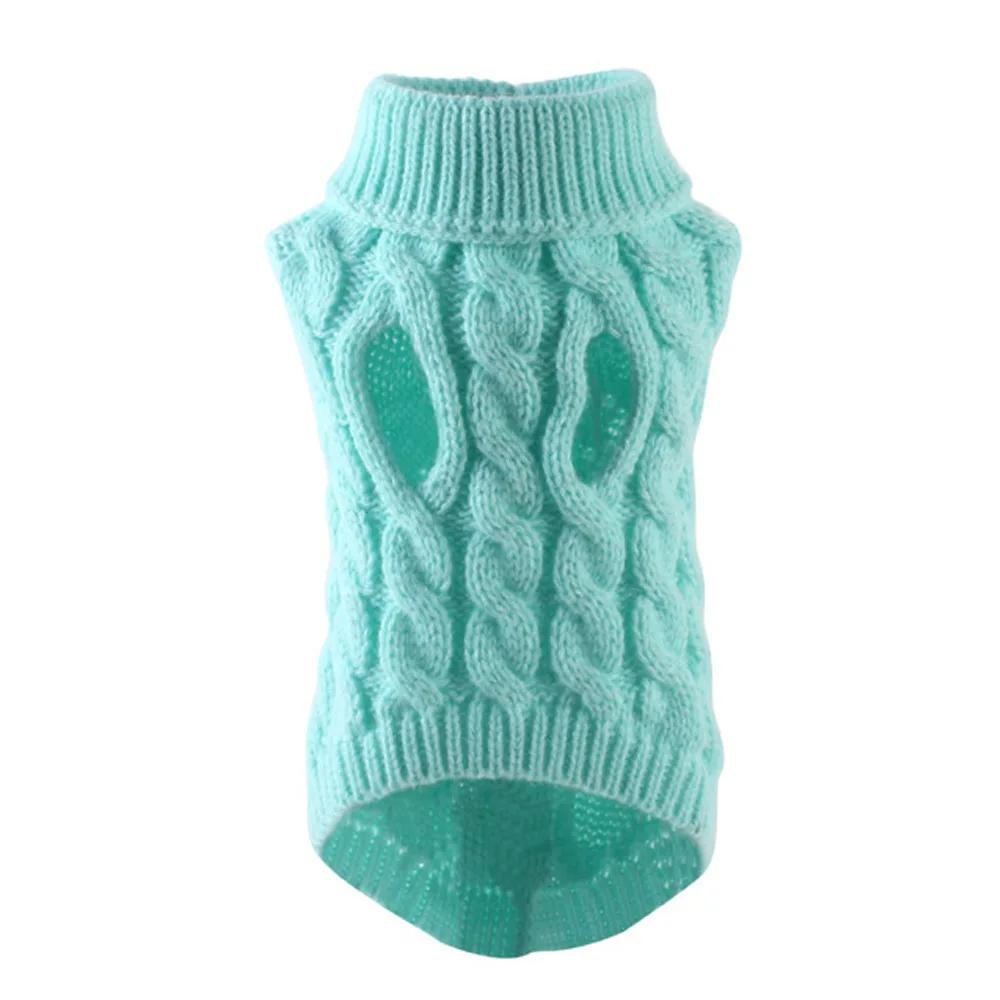 Dog Winter Clothes Knitted Pet Sweater For Small Medium Dogs Chihuahua Puppy Pet Clothes Yorkshire Pure Pullovers