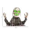 Halloween decoration Groundbreaker skeleton, bendable arms, glowing eyes, eerie howl