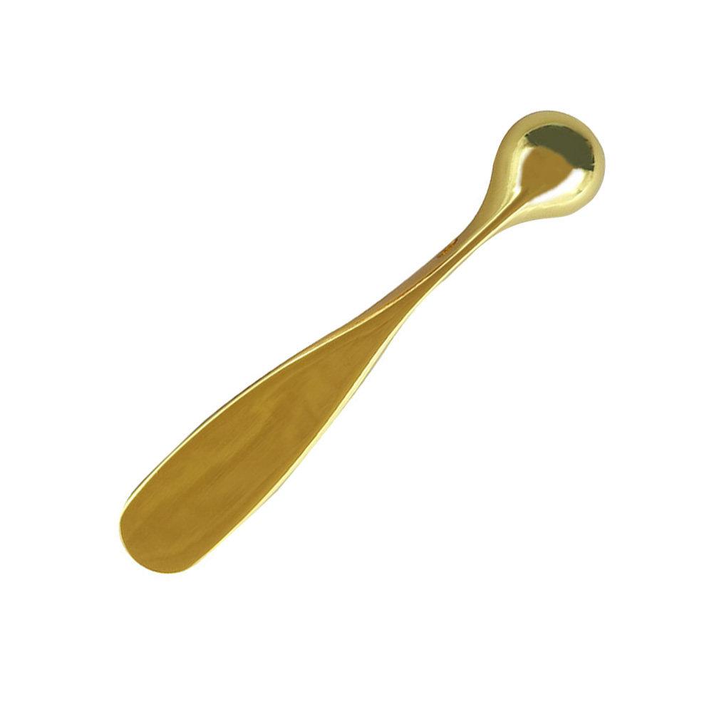 2Pcs Eye Cream Massage Bar Spoon Zinc Alloy Compact Portable Skin Care Tool Relieve Eye Fatigue Reduce Wrinkles and Puffiness