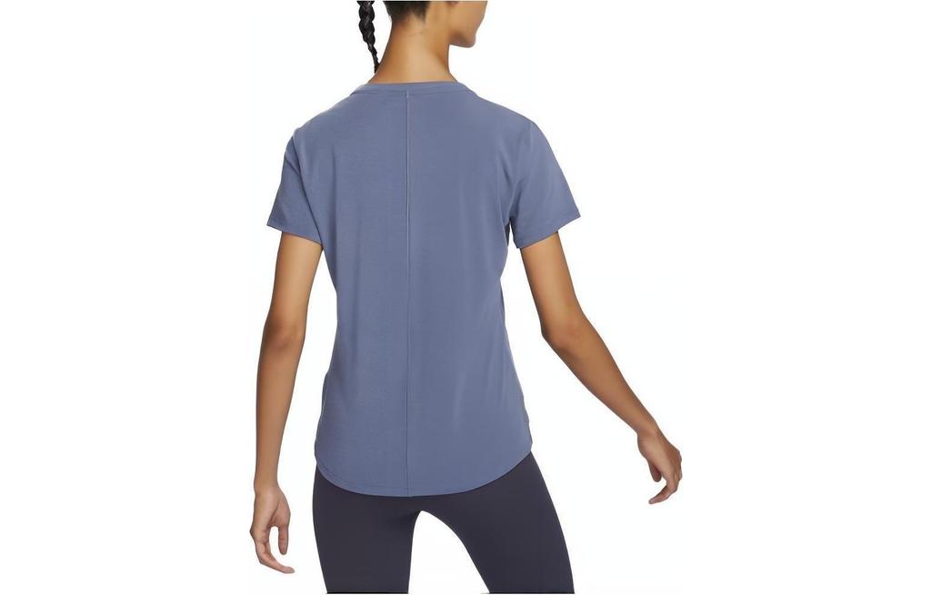 Nike Dri Fit Regular T Shirt Women's Blended Blue DD0619-491