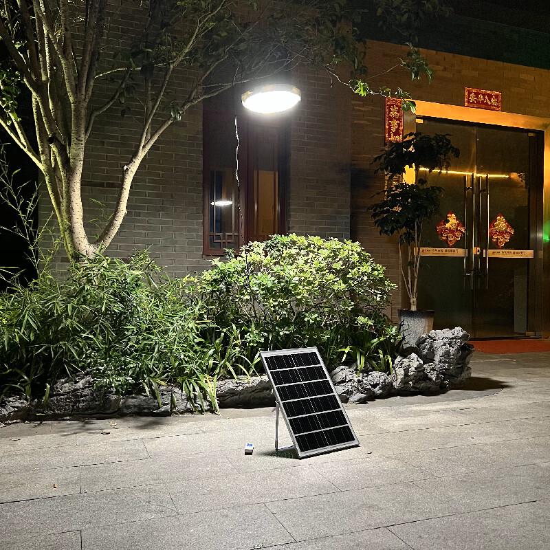 300W Solar Indoor Ceiling Light with 3-Color Modes