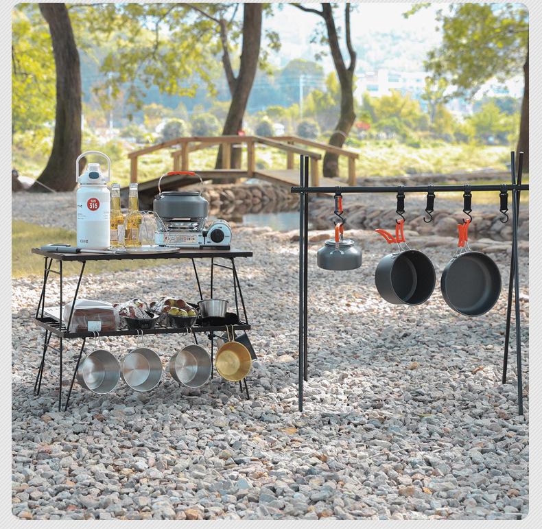 Multifunctional Camping Cookware Set for 4-5 People