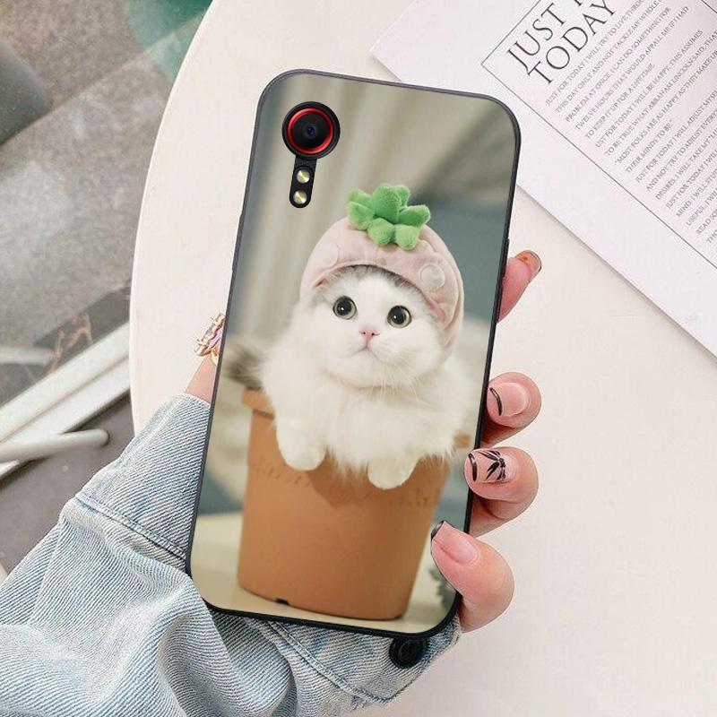 For Samsung Galaxy Xcover 5 EE Phone Case astronaut Silicone Camera Protection Back Cover For Samsung Xcover5 G525F 5EE Coque