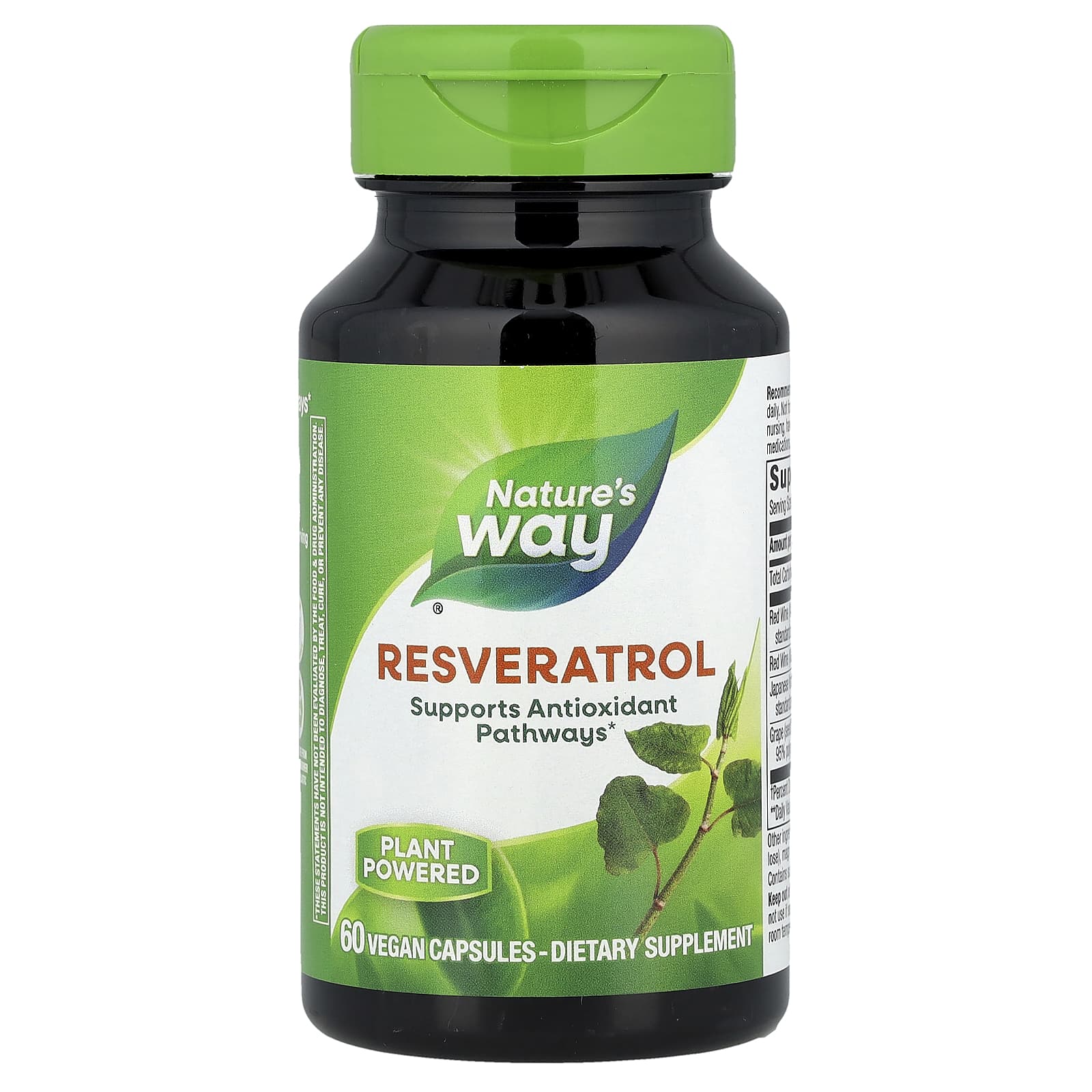 

Nature S Way, Resveratrol, 60 Veggie Capsules