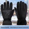 Couple's Winter Ski Gloves: Fleece-Lined, Cold-Proof, Windproof, Outdoor Cycling