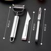 Stainless Steel 3-Piece Peeler Set