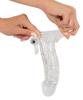 Crystal - Penis Sleeve with Vibro Stimulator 23cm