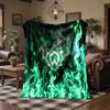 Werder Bremen Football Print Flannel Blanket Soft Warm Sofa Bed Throw Blanket For Home Office Bedroom