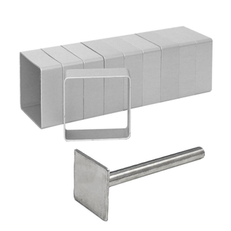  Biscuit Cutter Pressing Molds Set Metal Moon Cake Donut and Scone Molds for Handmade Training Cooking Baking Attachment