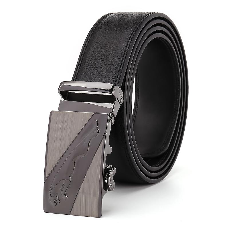 PULO Automatický opasek s přezkou Pánský opasek Ležérní Businessový Špičkový Pánský opasek