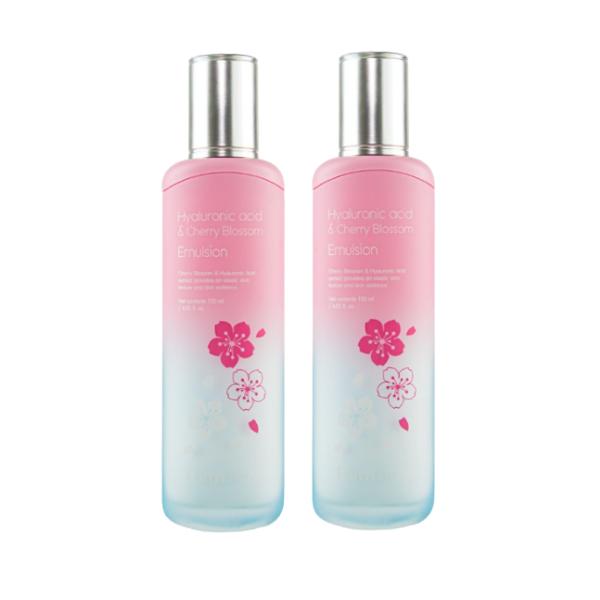 FarmStay Hyaluronsäure- und Kirschblüten-Toner 150 ml, Emulsion 120 ml, Serum 35 ml, Creme 55 ml  (15 Optionen)