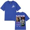Rapper Myke Towers Graphic T-shirts Men Women Fashion Hip Hop Oversized T Shirt Comfort Cotton Short Sleeve T-shirt Streetwear7