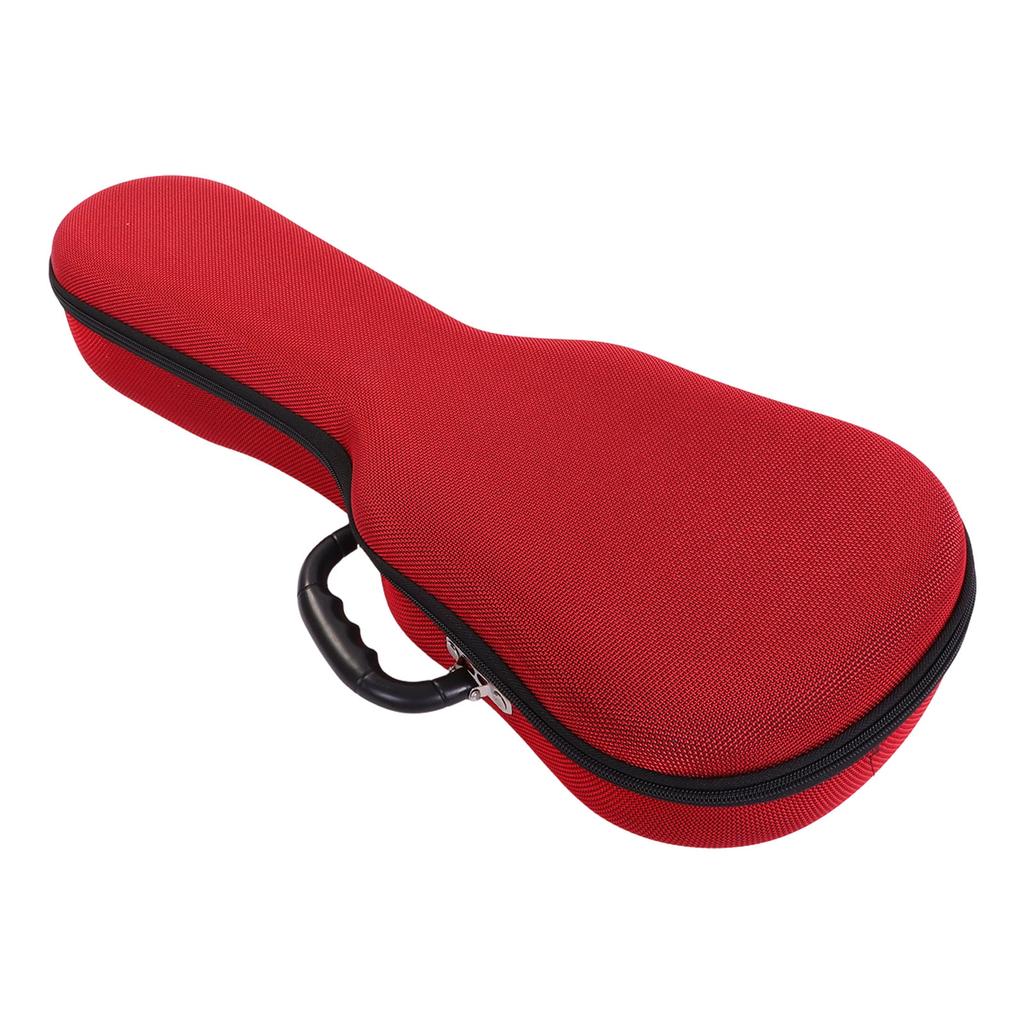 21 Inch Acoustic Guitar Bag Waterproofing Soft Portable Gig Bag Guitar Case with Detachable Shoulder Strap Red