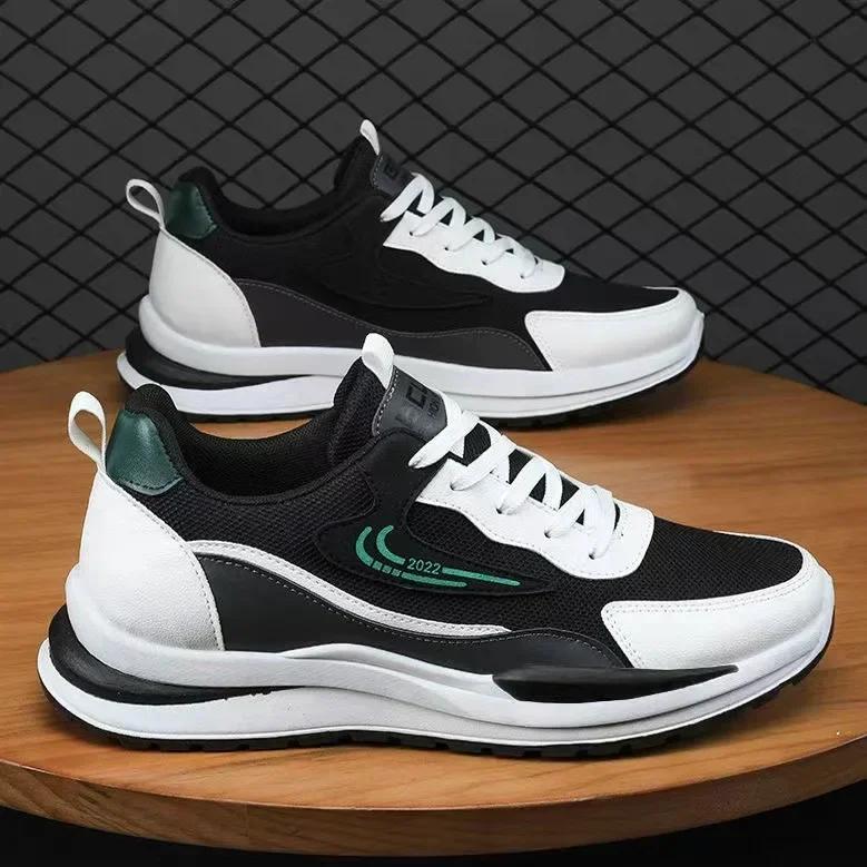 Men Casual Sneakers  Winter New Fashion Running Shoes Men's Mesh Breathable Shoes Outdoor Running Shoes Zapatillas Hombre