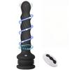 Remote Control Anal Vibrator Male Prostate Massager Wriggling Rotating Vibrating Anal Beads Adult Sex Toys with Suction Cup