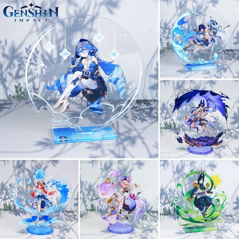 Nahida Impact Genshin Layla Candece Figure Ornament Acrylic Stand Kids Xmas Gift