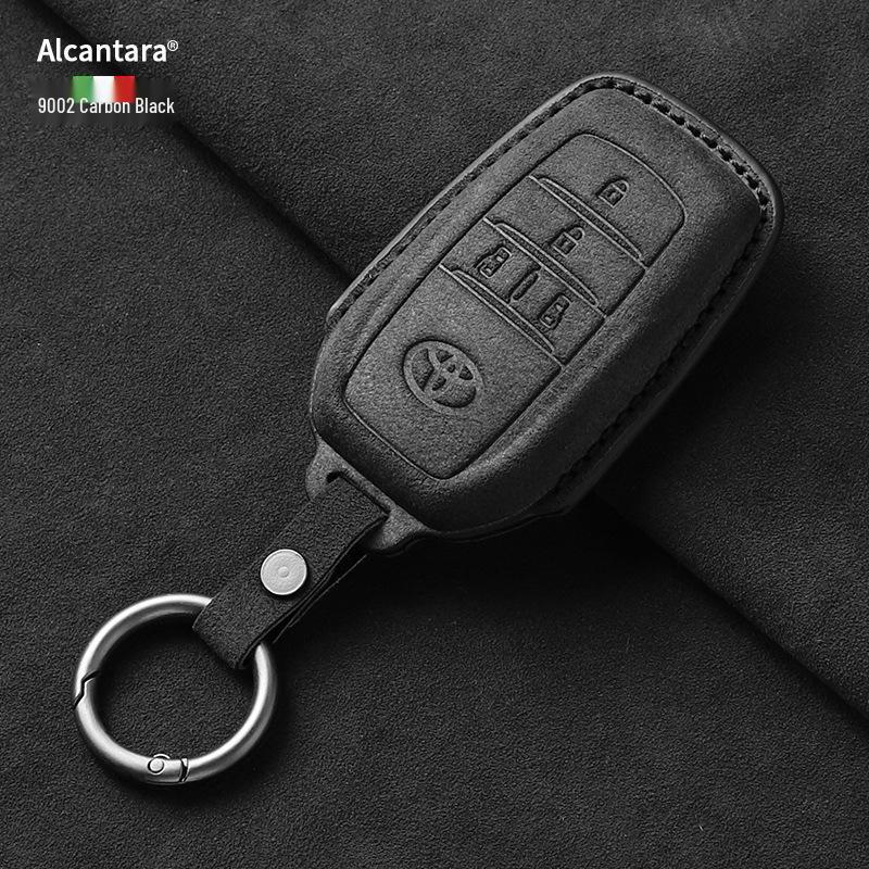 High-End Suede Key Bag for Toyota Sienna, Alphard, Vellfire, Grand Highlander