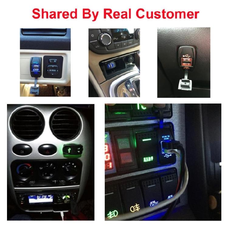 USB QC3.0 & PD Type C Car Chargers Marine Motorcycle Power Outlet 12V 24V