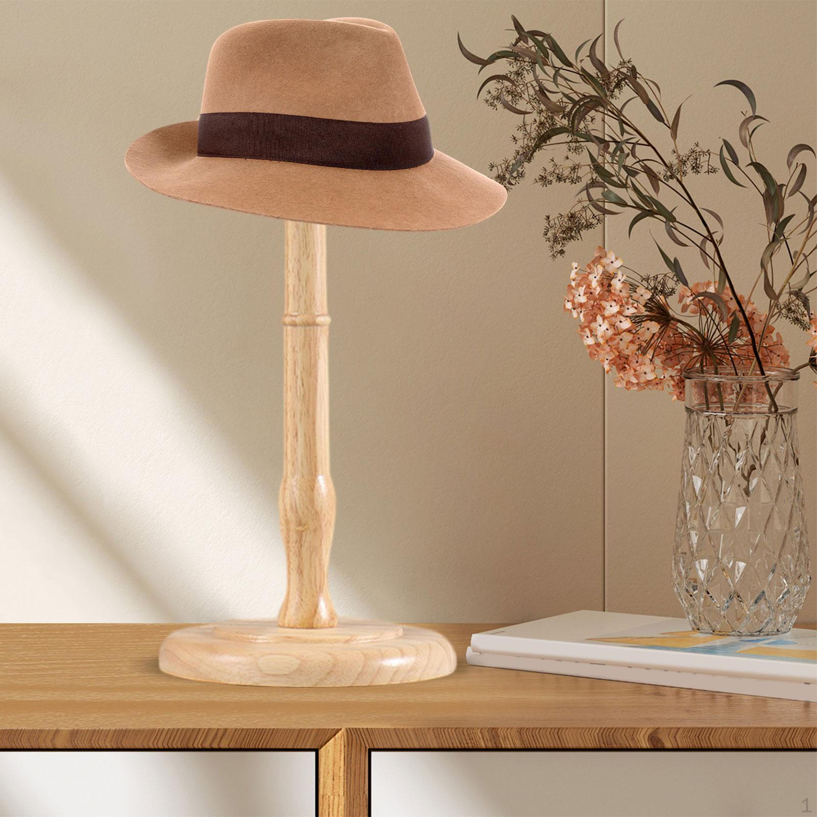 

Підставка для капелюхів і кепок Підставки для виставок для укладання волосся Стійкий куполоподібний дизайн Міцний портативний не ковзає long_wood