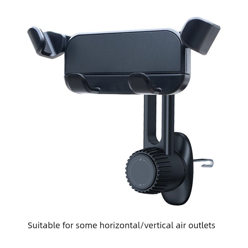 Silent and Noise-Free Mobile Phone Car Mount, 26 New Models of Car Phone Holder, Dedicated Support and Fixation for Air Vent Navigation