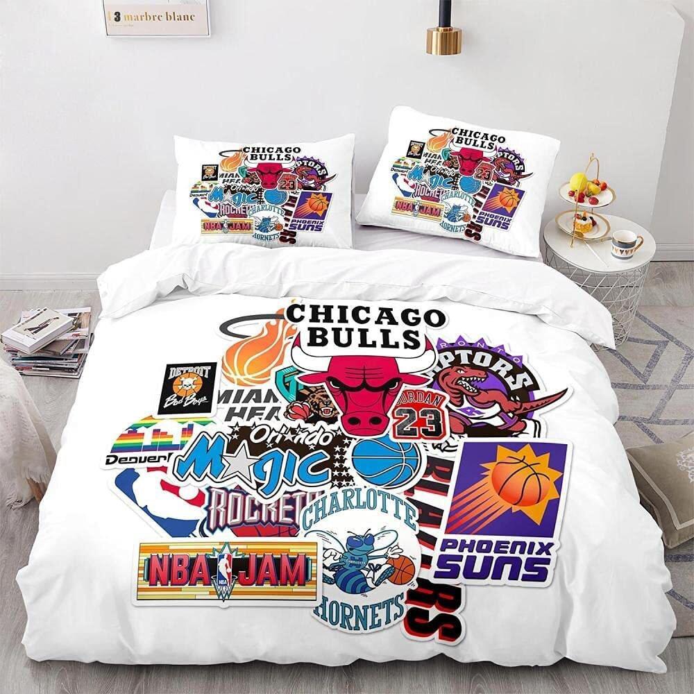 Cute Printed Quilt Cover Pillowcase Three-Piece Set Can Be Made Into Four-Piece 3D Digital Printing