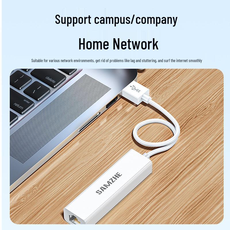 Shan Ze Gigabit USB Ethernet Adapter with RJ45 Port