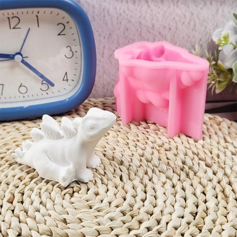 Dragon Figurine Silicone Candle Molds Epoxy Resin Molds for Making Candle Soap Chocolate Candy Cake Fondant Decoration