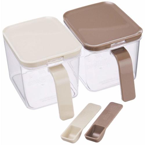 Pearl Metal Seasoning Storage Container, Set of 2, New Clove, Made in Japan, HB-1034