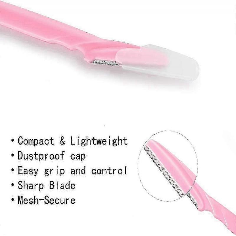 Exfoliating Dermaplaning Tool, Eyebrow Razor, Facial Dermaplane Razors Shaver With Precision Cover