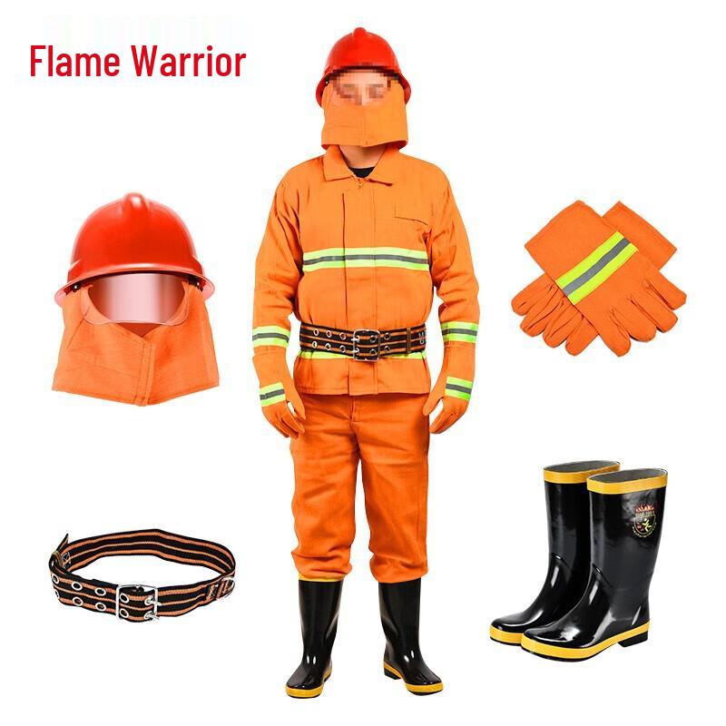 Flame Warrior 97-Style Firefighter Training Suit 5-Piece Set